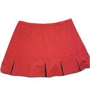 Bolle Athletic  Golf Tennis Ruffle skort Woman’s Large Stretch Pull On pink